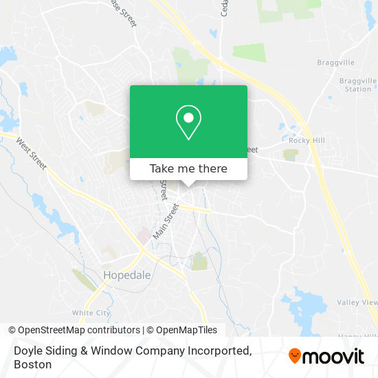 Doyle Siding & Window Company Incorported map