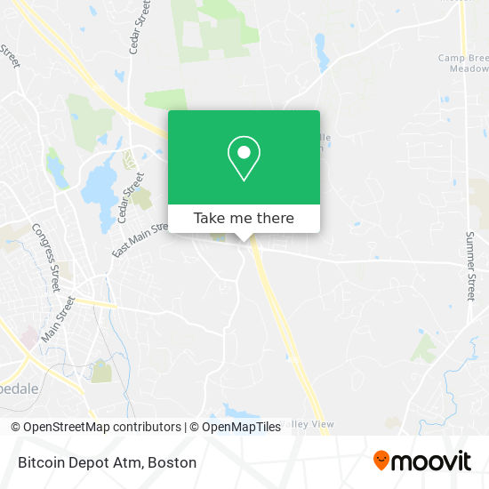 Mapa de Bitcoin Depot Atm