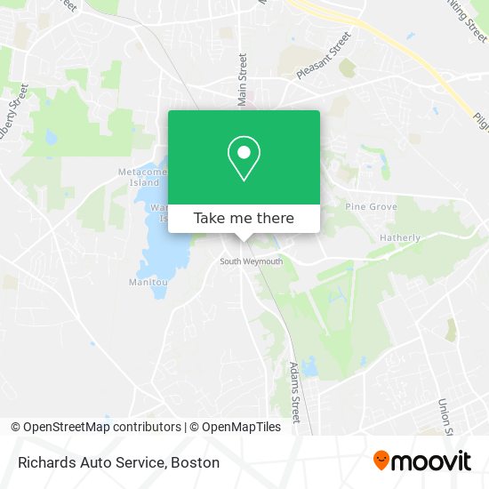 Mapa de Richards Auto Service