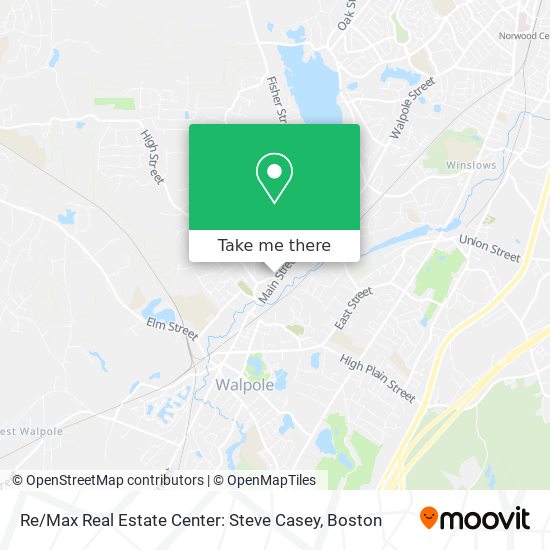 Re / Max Real Estate Center: Steve Casey map