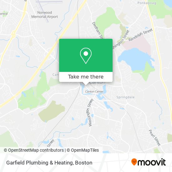 Mapa de Garfield Plumbing & Heating