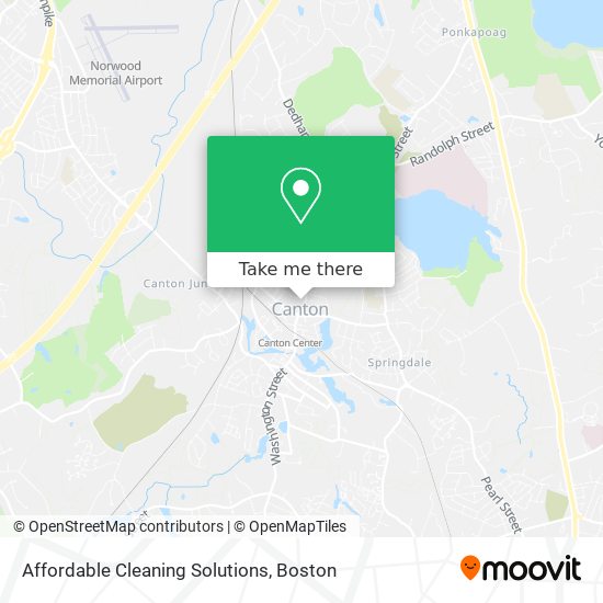 Affordable Cleaning Solutions map