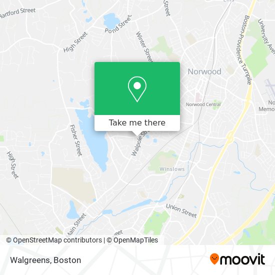 Walgreens map