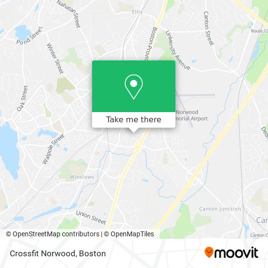 Mapa de Crossfit Norwood