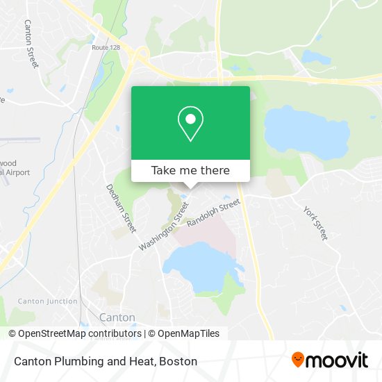 Mapa de Canton Plumbing and Heat