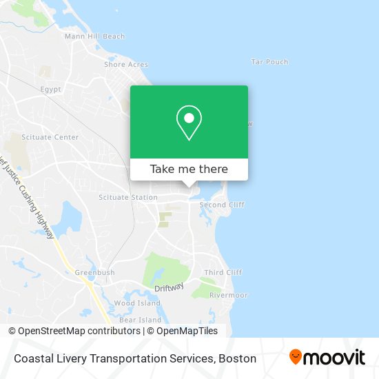 Mapa de Coastal Livery Transportation Services