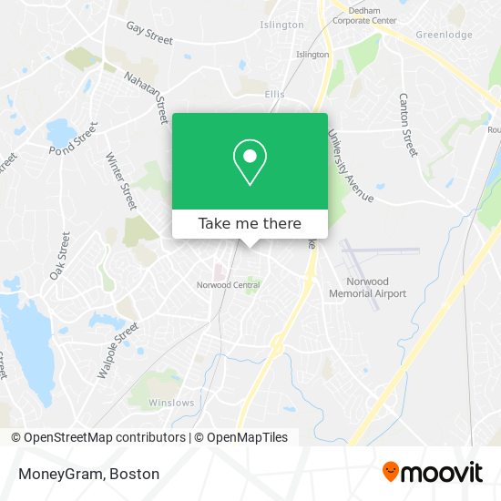 MoneyGram map