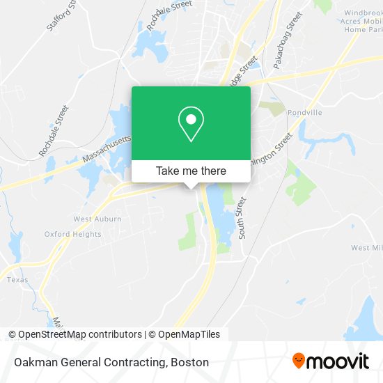 Mapa de Oakman General Contracting