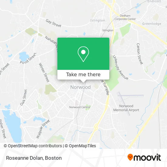 Roseanne Dolan map