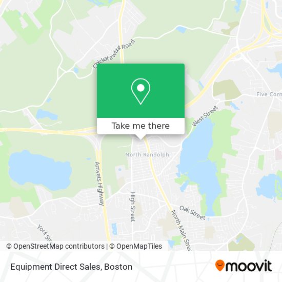 Equipment Direct Sales map