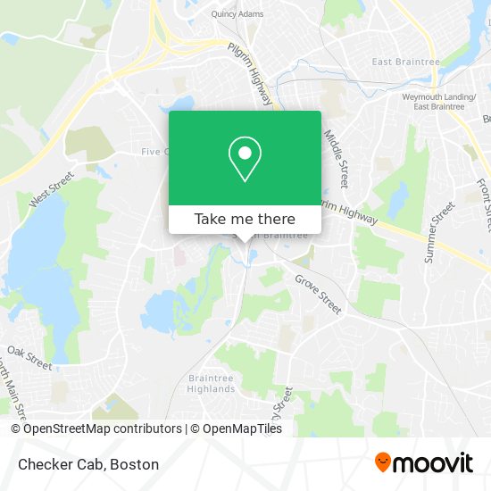 Checker Cab map