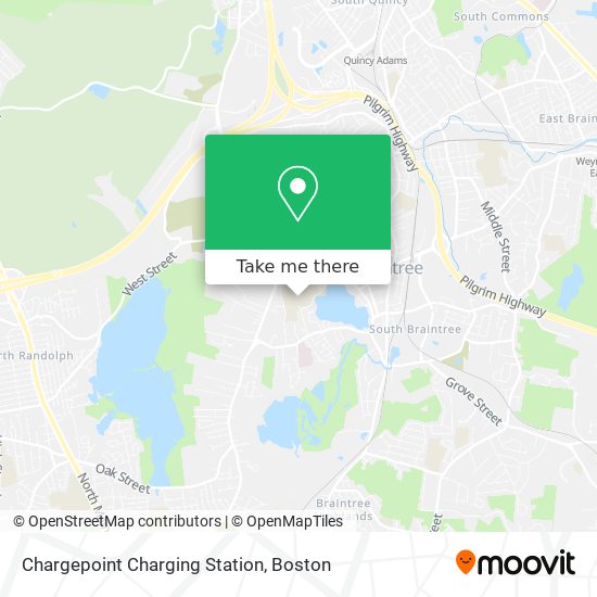 Mapa de Chargepoint Charging Station