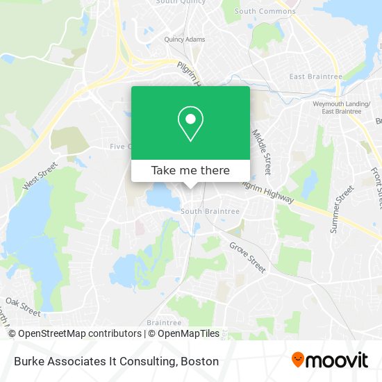 Mapa de Burke Associates It Consulting