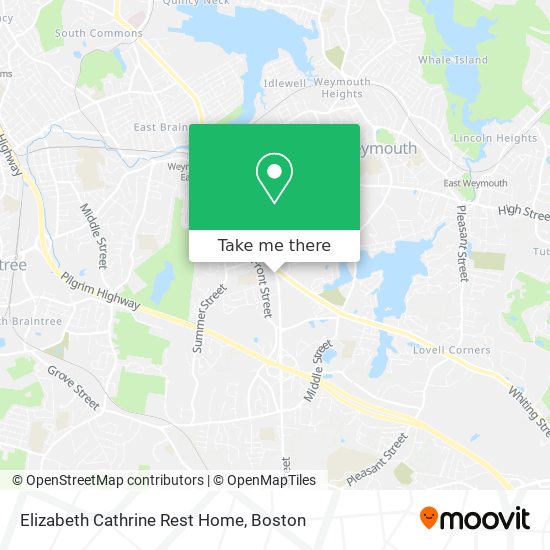 Elizabeth Cathrine Rest Home map