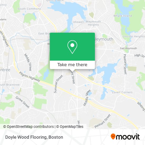 Doyle Wood Flooring map