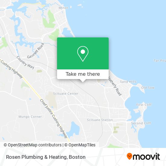 Rosen Plumbing & Heating map