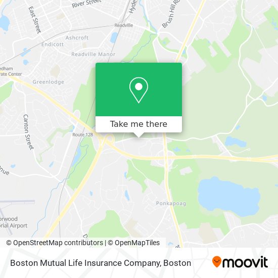 Mapa de Boston Mutual Life Insurance Company