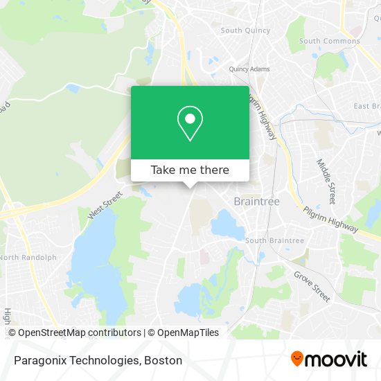 Paragonix Technologies map