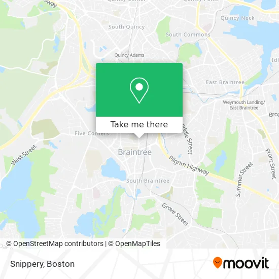 Snippery map