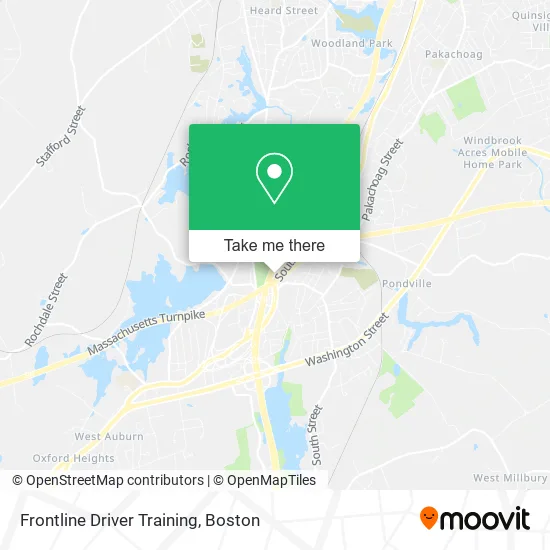 Frontline Driver Training map