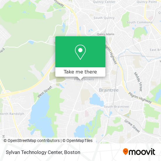 Mapa de Sylvan Technology Center