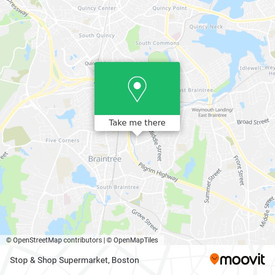 Mapa de Stop & Shop Supermarket