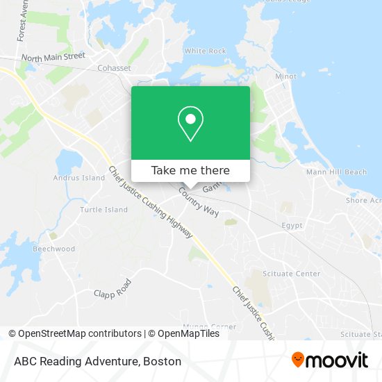 Mapa de ABC Reading Adventure