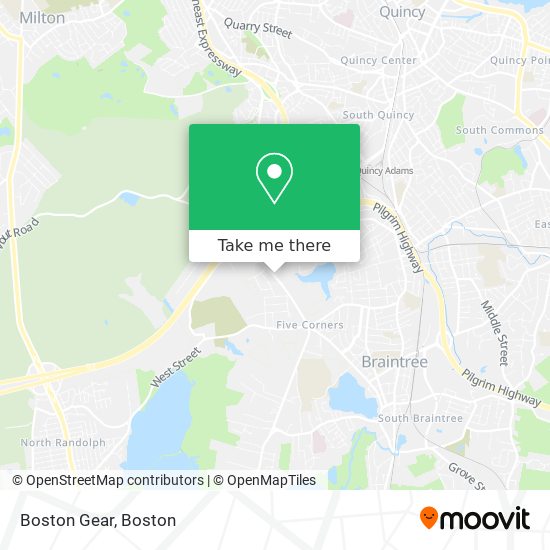 Mapa de Boston Gear