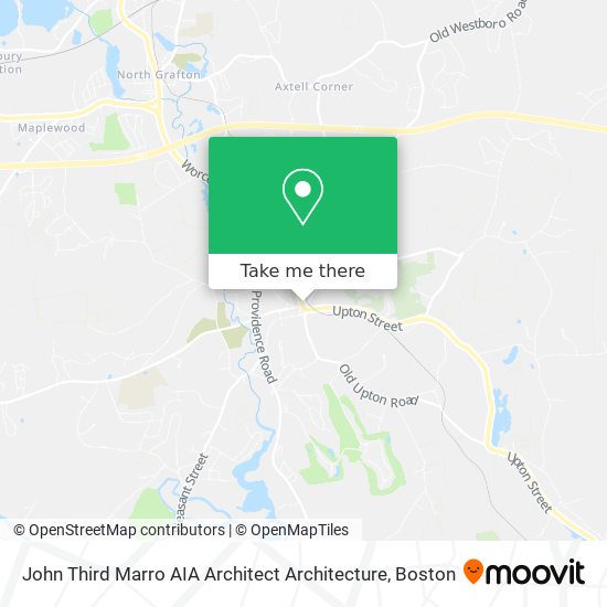 John Third Marro AIA Architect Architecture map