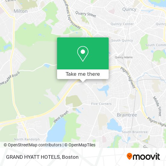 Mapa de GRAND HYATT HOTELS