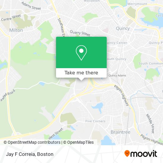 Mapa de Jay F Correia