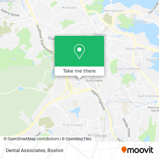 Dental Associates map