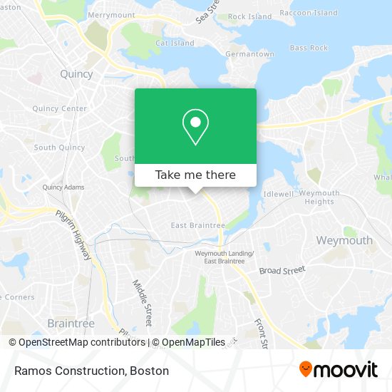 Ramos Construction map