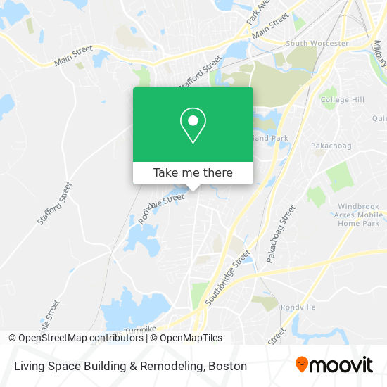 Mapa de Living Space Building & Remodeling