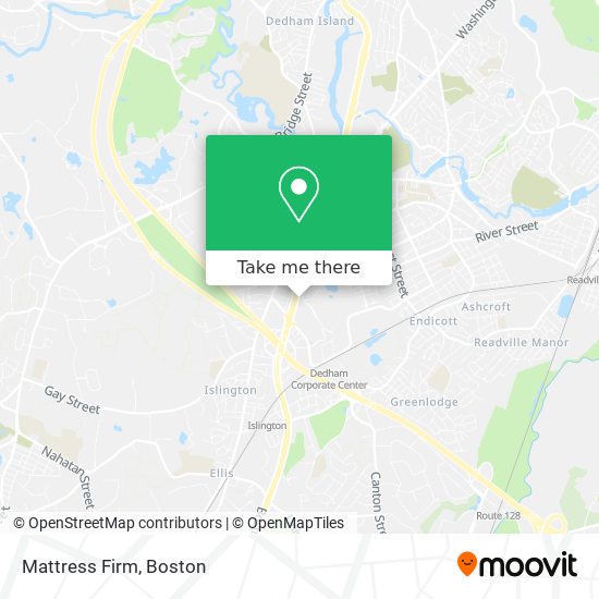 Mattress Firm map