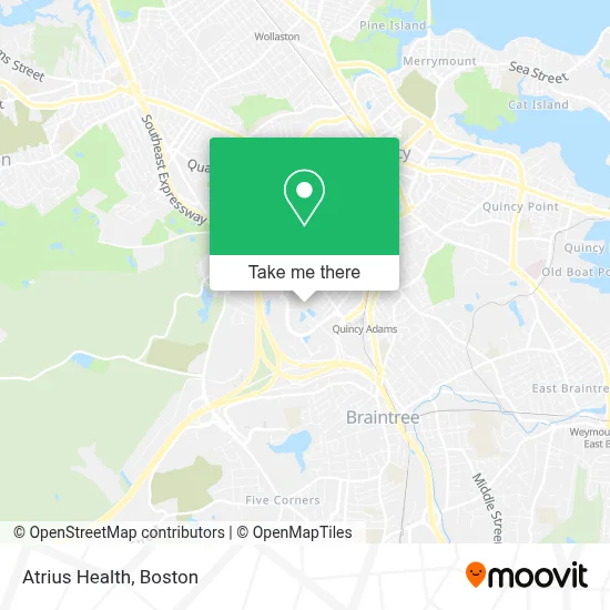 Atrius Health map