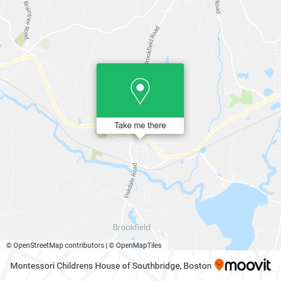 Montessori Childrens House of Southbridge map