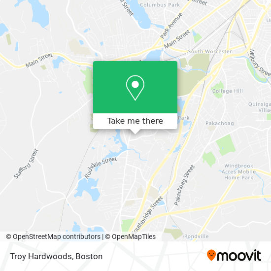 Troy Hardwoods map