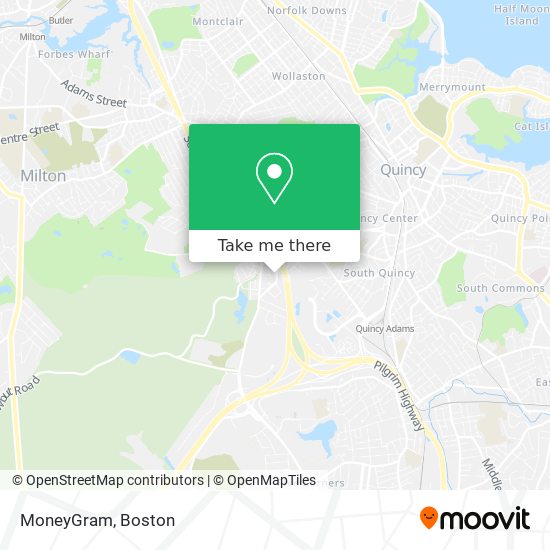 MoneyGram map