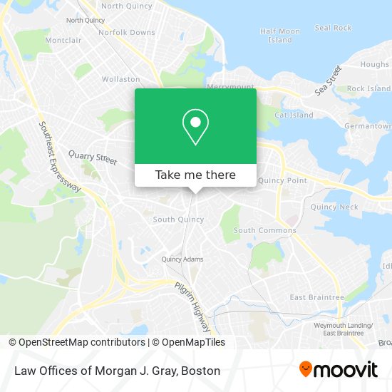 Mapa de Law Offices of Morgan J. Gray