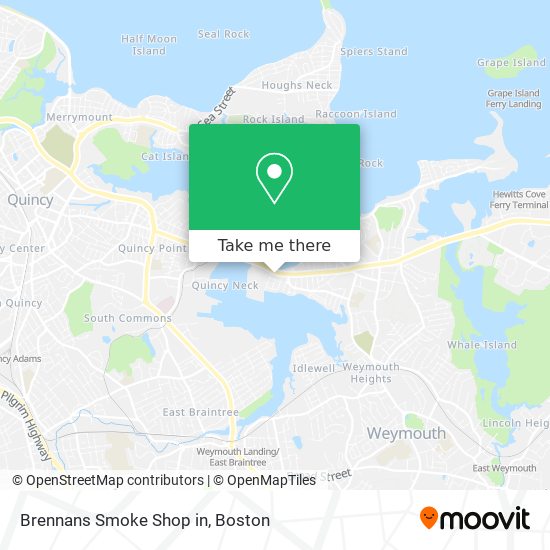 Mapa de Brennans Smoke Shop in