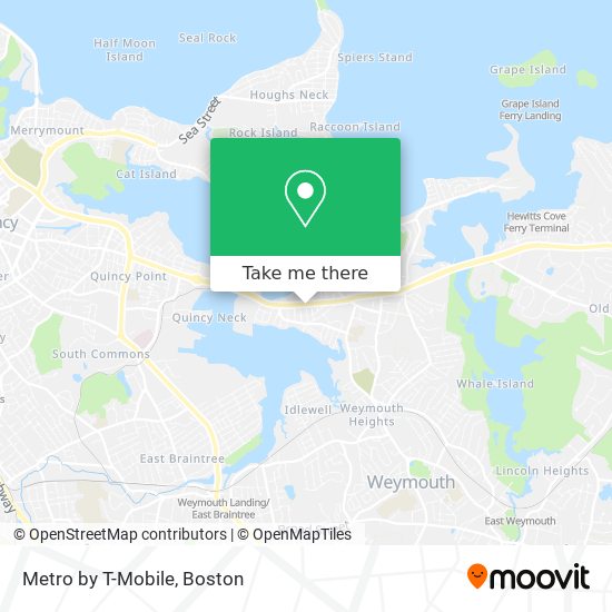 Metro by T-Mobile map