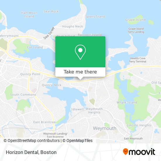 Horizon Dental map