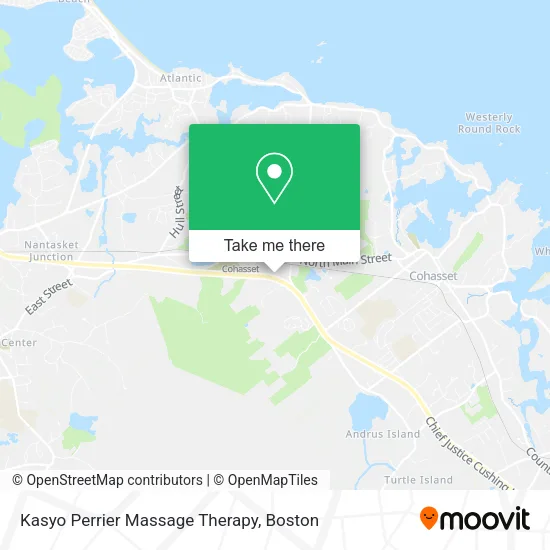 Mapa de Kasyo Perrier Massage Therapy