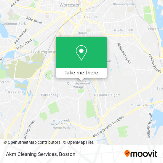 Akm Cleaning Services map