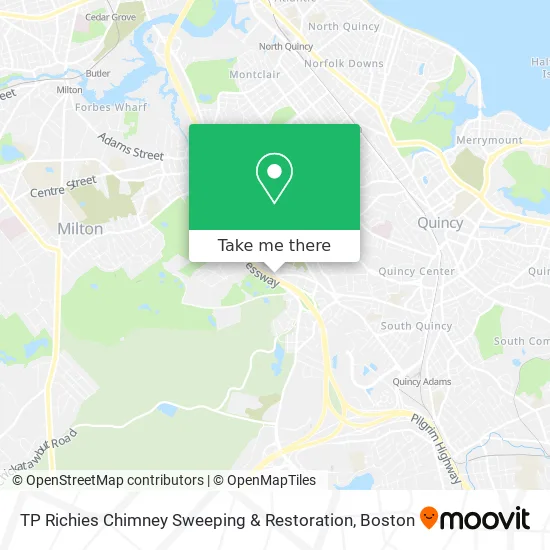 TP Richies Chimney Sweeping & Restoration map