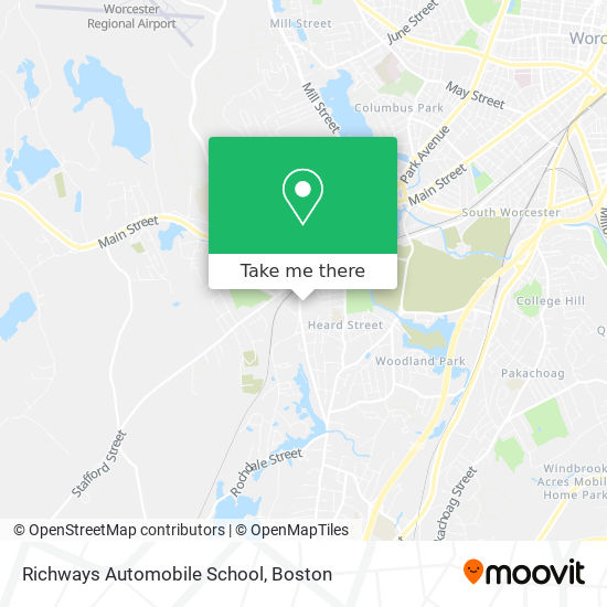 Richways Automobile School map