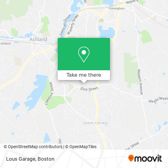 Lous Garage map