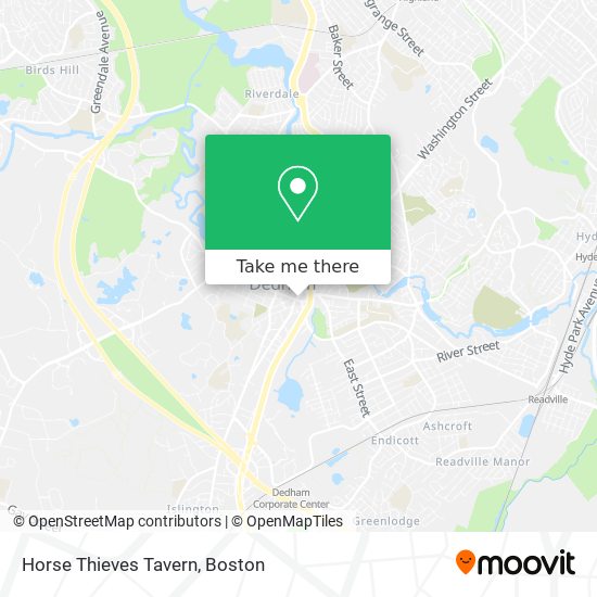 Horse Thieves Tavern map