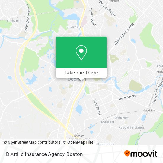 Mapa de D Attilio Insurance Agency